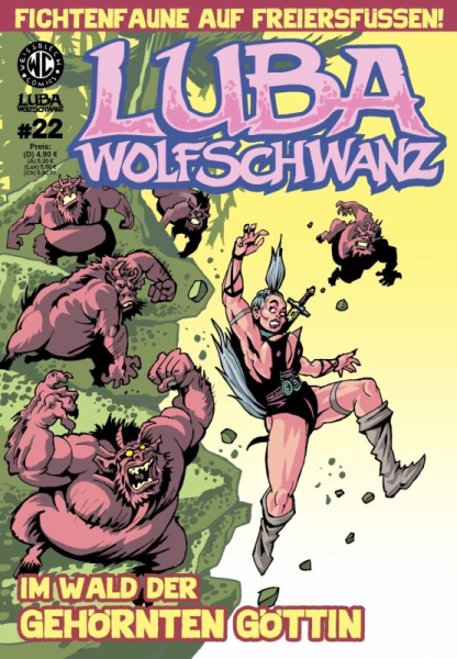 Luba Wolfschwanz 22 - Im Wald der gehörnten Göttin